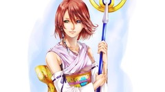 Kimono wand video games Final Fantasy X Yuna