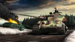 King Tiger Tiger tanks