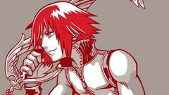 Kingdom Hearts vector art Riku