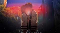 Kissing couple bokura ga