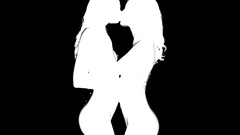 Kissing negative kissing girls