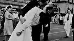 Kissing Sailors World War