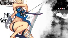 Kneeling anime girls strategic