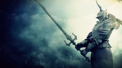 Knights Swords video games demons souls Penetrator