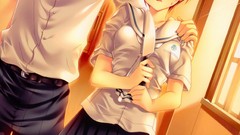 Knives blush anime girls school uniforms seifuku Tatekawa Mako 