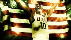 Kobe bryant American Flag