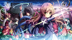 Kochiya sanae hakurei reimu touhou tatara kogasa animal ears 