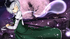 Konpaku youmu white hair
