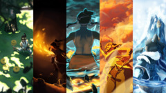 korra the legend of korra collage fantasy art
