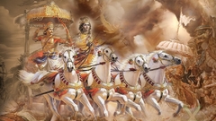 Krishna Arjuna gita bhagavad