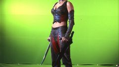 Kristanna Loken BloodRayne Swords