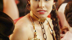 Kristen Bell cosplay Leia