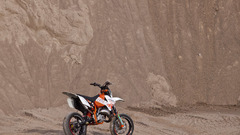 KTM Supermoto bike