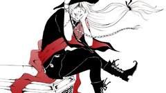 Kuroshitsuji coffin Anime white