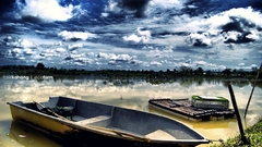 Lake farm Malaysia rice high organic eco kahang