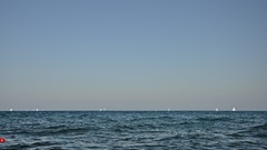 Lakes sailing Michigan lake