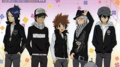 Lambo reborn rokudo mukuro gokudera hayato yamamoto takeshi 