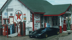 Lamborghini gas station lamborghini