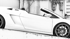 Lamborghini selective coloring ADV 1 Car dual monitors vehicle