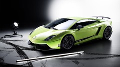 Lamborghini vehicles green cars