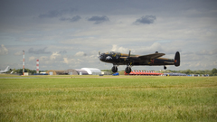 Lancaster bomber high Aircraft