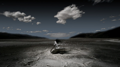 Landscape abstract photograph