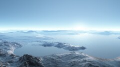 landscape multiple display digital art render cgi