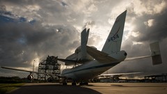Landscapes Aircraft NASA Space Shuttle Endeavour