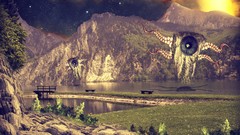 Landscapes Animals lakes abnormal