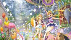 Landscapes Animals water sun clouds balls cats Anime carousel 