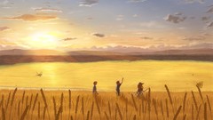 Landscapes Anime anime girls scenic sword art online Kirito 
