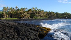 Landscapes Beaches black sand