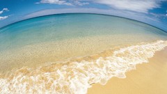 Landscapes Beaches fisheye effect