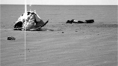 Landscapes black and white Mars monochrome Opportunity