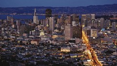 Landscapes buildings cities