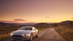 Landscapes cars Aston Martin
