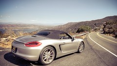 Landscapes cars Porsche roads porsche boxster