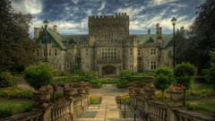 Landscapes Castles Garden mansion