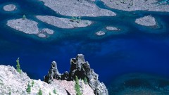 Landscapes channel Oregon national park crater lake