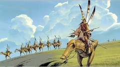 Landscapes clouds Movies star wars science fiction concept art 