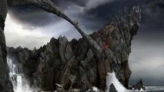 Landscapes concept art fantasy art Gothic 4 Arcania