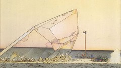 Landscapes crystals diamond minerals artwork traditional art 