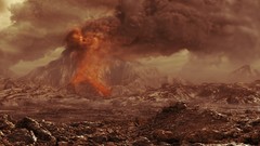 Landscapes death Volcanoes smoke