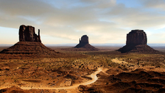 Landscapes deserts Arizona Monument