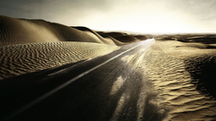 Landscapes deserts roads