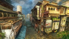 Landscapes district cityscapes media digital art fantasy art