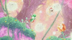 Landscapes Flowers Trees Mario nintendo yoshi forests artwork 