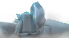 Landscapes ice nintendo Pokemon fan art artwork digital art cgi 