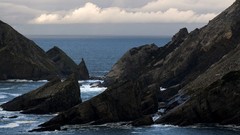 Landscapes Ireland rocks port donegal