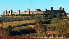 Landscapes Italy architecture italia Medieval monteriggioni